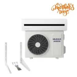 SPLIT 1T INVERTER MILEXUS + SOPORTE PARA COMPRESOR DE SPLIT