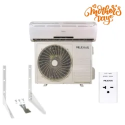 SPLIT 2T MILEXUS + SOPORTE PARA COMPRESOR + PROTECTOR DE VOLTAJE 220V