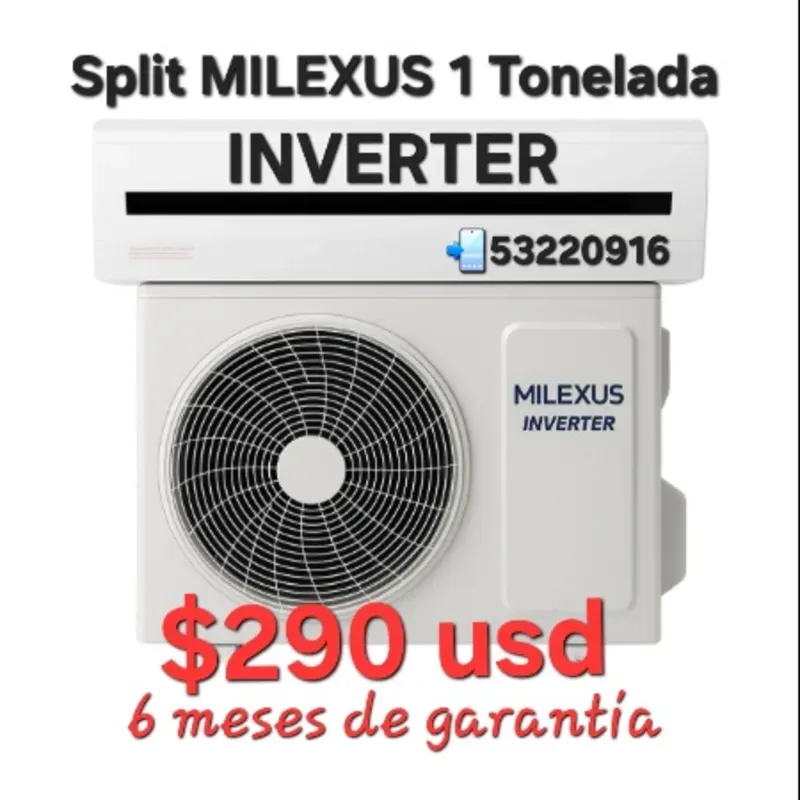 Split Milexus 1 Tonelada (INVERTER)