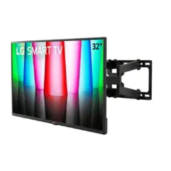 TELEVISOR 32" LG + SOPORTE ARTICULADO TV 30-86" ROYAL