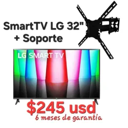 Televisor Smart TV LG 32 pulgadas + Soporte 