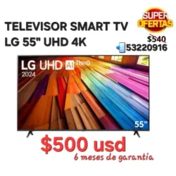 Televisor Smart TV LG 55 pulgadas 4k UHD