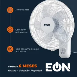 Ventilador de pared EON 16"