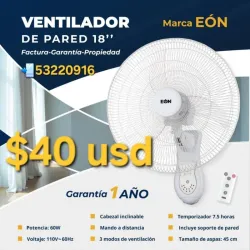 Ventilador de pared EÓN 18"