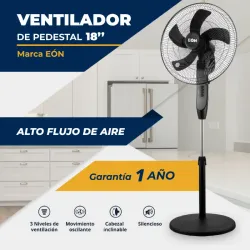 Ventilador de Pedestal EON 18"