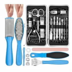 Vista 1 de SET DE MANICURA Y PEDICURA MULTIFUNCIONAL SET DE MANICURA Y PEDICURA MULTIFUNCIONAL