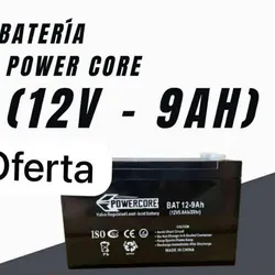 Batería de moto y Bakup Power core 
