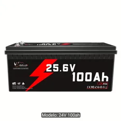 🔋🔋🔋Batería LifeP04 24v x 100Ah 2560Wh