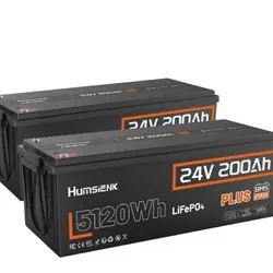 🔋🔋🔋Batería LifeP04 Humsienk 25.6 x 200A 5120Wh