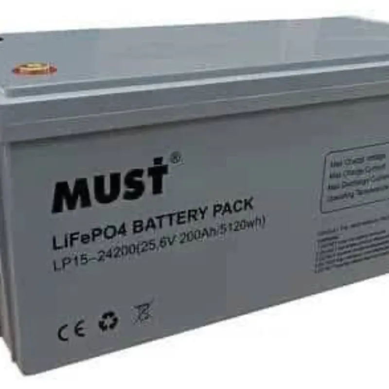 🔋🔋🔋BaterÃa LifeP04 Must 25.6 x 200Ah 5100Wh