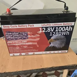 Batería lifePo4 12.8v 100 A 