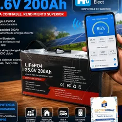 Batería lifePo4 24 v x 200 A