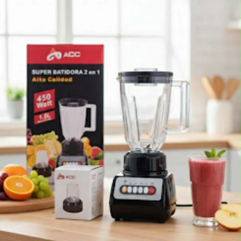 Batidora con moledora de especies 