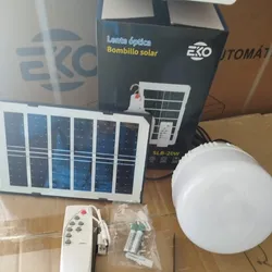 💡💡💡Bombillo con Panel Solar 20w