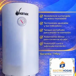 Calentador de agua central VivaMax 50 Lt 