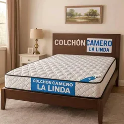 Colchón camero La linda de muelle y esponja