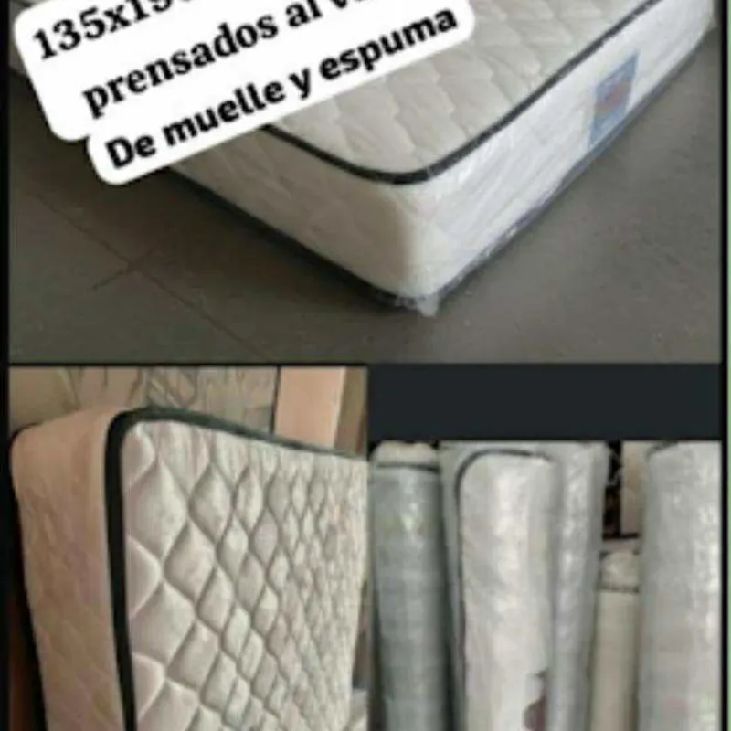 Colchón camero original de muelle y esponja 