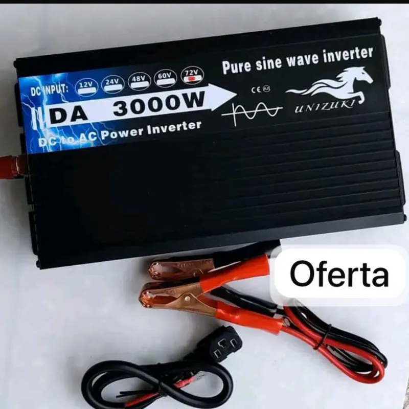 Convertidor 3000w 72v Onda Pura 