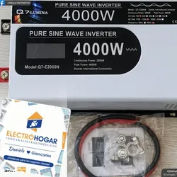 Convertidor de 12 v 4000 w onda pura