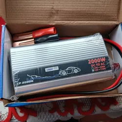 Convertidor de 12v 2000 w no es onda pura