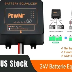 👌👌👌Estabilizador de carga PowerMr para que todas las baterías carguen de forma pareja en los sistemas de 12v y 24v