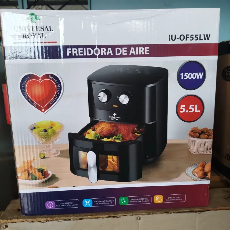 Freidora de aire 5.5 lts