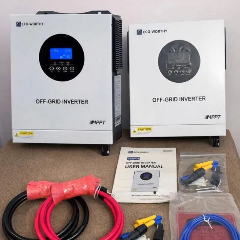 ⚡⚡⚡Inversor Hibrido Ecowhorty de 48v de 5kw. Fase dividida 110v /220 v.