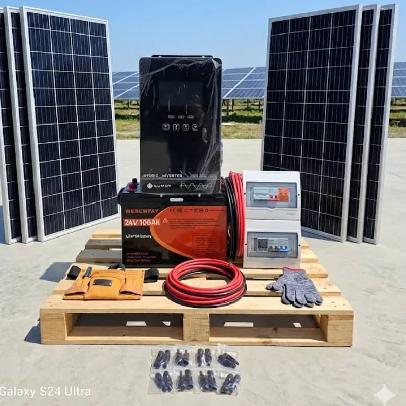 KIT CON TODO PARA LLEGAR E INSTALAR.