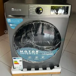 📦Lavadora Automatica 9kg ✅Marca Estelectric  ✅Tecnología inverter  ✅Ideal para panel  ✅Lavado con vapor
