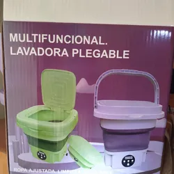 Mini lavadora plegable