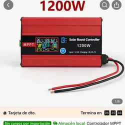 Mppt solar BoostvController  para triciclos