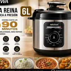 Olla reina Maewa 6 Lt 90 min