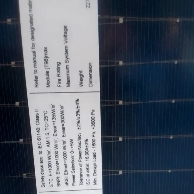 Panel Ronma bifacial 585 w