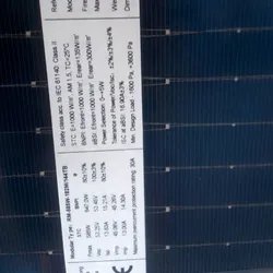 Panel Ronma bifacial 585 w