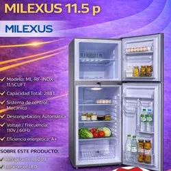 ❄️REFRIGERADOR MILEXUS 11.5CFT