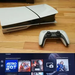 🎮🎮🎮Se Vende Ps5 Slim Pirata Versión 11.60 😎😎😎 ya trae incluido de los últimos titulos q han salido 👉Gran variedad de Juegos de Ps4 y Ps5 q cada día crece más su catálogo👈