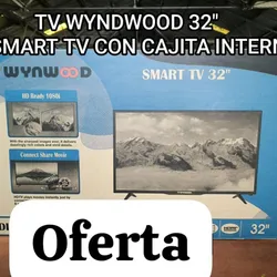 Smart TV con Cajita Interna 32 pulgadas 