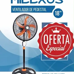 Ventilador Ciclon Milexus de pedestal