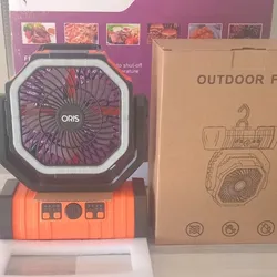 Ventilador recargable batería de litio 20 mil mha