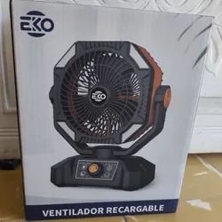 Ventilador recargable batería de litio 20 mil mha
