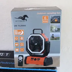 Ventilador recargable batería de litio