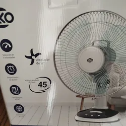 Ventilador recargable de mesa 12 pulgadas batería de litio