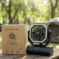 Ventilador recargable F6 