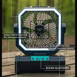 Ventilador recargable 