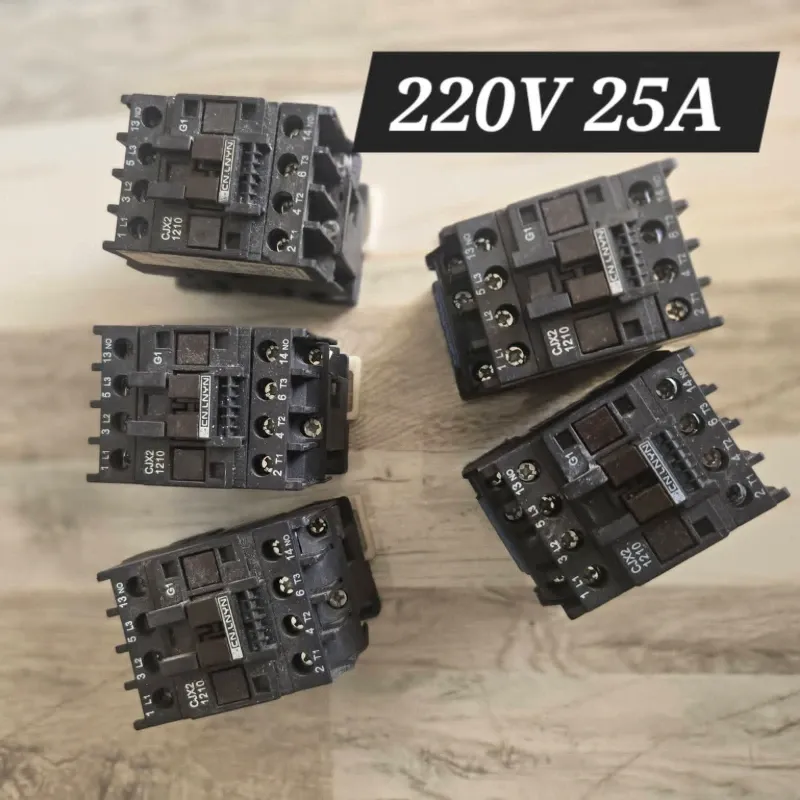 Contactor magnético bobina 220V ith: 25A 3 fases