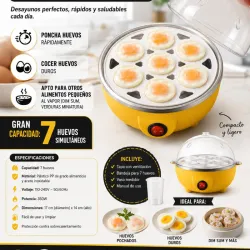 Máquina cocedora de huevos