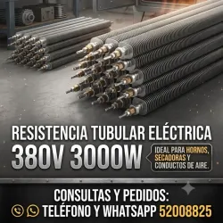 Resistencia eléctrica 380V 3000W