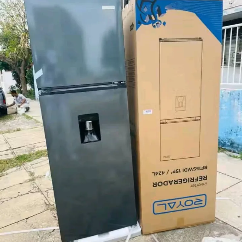 Refrigerador Royal 15 pies con dispensador 