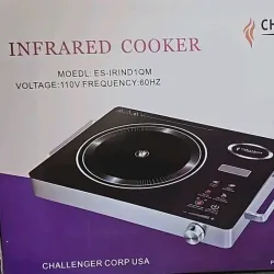 COCINA INFRARROJO CHALLENGER CON SET DE CAZUELAS