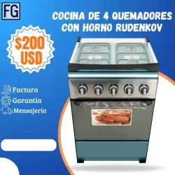COCINA RUDENKOV CON HORNO Y MAGNETO 20"